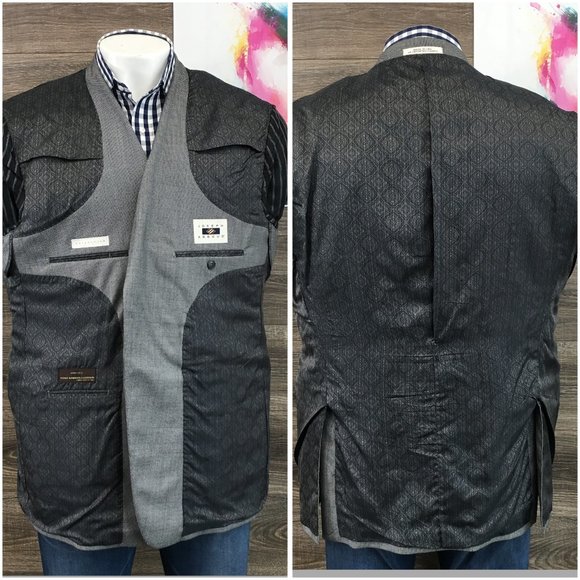 Joseph Abboud Men's Blazer Sport Coat Two Button Wool Sports Suit Jacket 50R Men - Picture 6 of 12